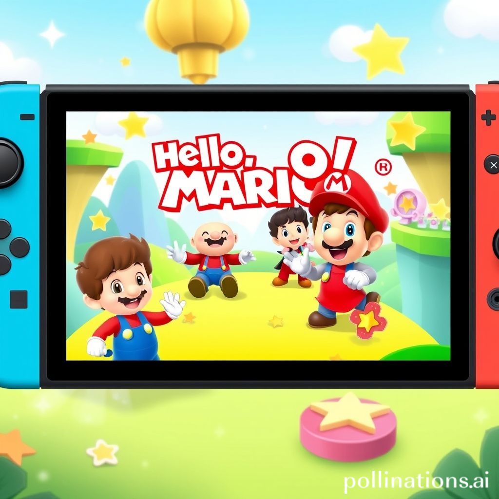 Explore Hello, Mario! – Nintendo’s Latest Switch App for Kids Explore Hello, Mario! – Nintendo’s Latest Switch App for Kids