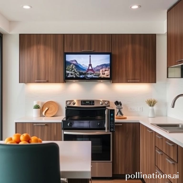 Mini TVs Make a Comeback in Kitchens