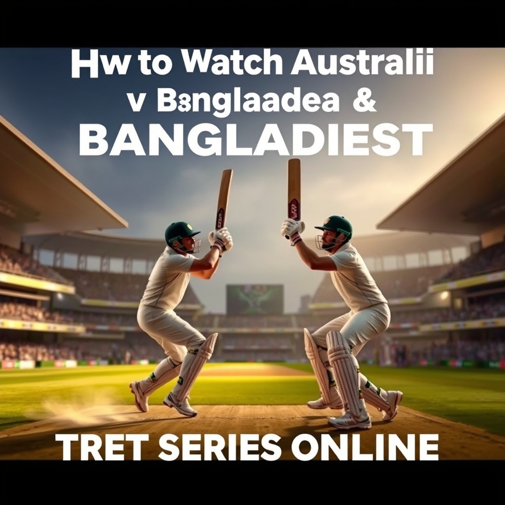 How to Watch Australia vs Bangladesh Test Series Online