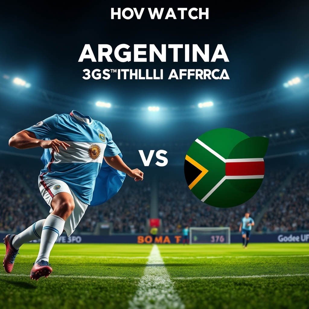 How to Watch Argentina vs South Africa Live Stream for FREE Anywhere in the World How to Watch Argentina vs South Africa Live Stream for FREE Anywhere in the World